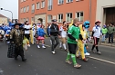 N&auml;rrinnen und Narren zogen durch Sondershausen (1) (Foto: Karl-Heinz Herrmann)