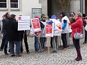 Warnstreik in Nordhausen (Foto: nnz)
