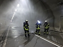 Großübung im Höllbergtunnel (Foto: Feuerwehr Bleicherode) Großübung im Höllbergtunnel (Foto: Feuerwehr Bleicherode)