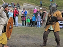 Wikinger auf der Burg Regenstein (Foto: Peter Blei) Wikinger auf der Burg Regenstein (Foto: Peter Blei)