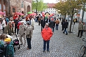1. Mai Kundgebung auf dem Nordhäuser Rathausplatz (Foto: Angelo Glashagel) 1. Mai Kundgebung auf dem Nordhäuser Rathausplatz (Foto: Angelo Glashagel)
