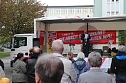 1. Mai Kundgebung auf dem Nordhäuser Rathausplatz (Foto: Angelo Glashagel) 1. Mai Kundgebung auf dem Nordhäuser Rathausplatz (Foto: Angelo Glashagel)
