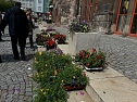 Geranien - und Blumenmarkt auf dem Nordh&auml;user Rathausplatz (Foto: Peter Blei)