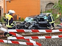 Schwerer Unfall am Bahn&uuml;bergang (Foto: nnz)