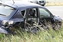 Unfall auf der B4 (Foto: privat)