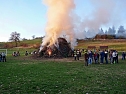 Osterfeuer in Herreden (Foto: M. Samel)