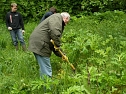 Arbeit im Park (Foto: nnz)