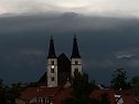 Dunkle Wolken &uuml;ber Nordhausen (Foto: Peter Blei)