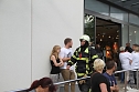 Einsatz in der Nordh&auml;user Marktpassage (Foto: Angelo Glashagel)