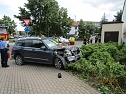 Unfall in Salza (Foto: Berufsfeuerwehr Nordhausen) Unfall in Salza (Foto: Berufsfeuerwehr Nordhausen)