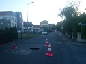 Erdloch in der Liudolfingerstra&szlig;e (Foto: Angelo Glashagel)