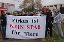 Tierschützer protestieren gegen Zirkus mit Wildtieren (Foto: Nicole Schulz) Tierschützer protestieren gegen Zirkus mit Wildtieren (Foto: Nicole Schulz)