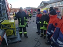 Jugendfeuerwehrleute bei der Ausbildung (Foto: Ch. Burkert)