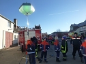 Jugendfeuerwehrleute bei der Ausbildung (Foto: Ch. Burkert)