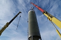 Der Versuch, ein Silo zu demontieren (Foto: nnz) Der Versuch, ein Silo zu demontieren (Foto: nnz)