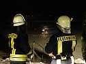 Auf's Glatteis gef&uuml;hrt - Feuerwehr Neustadt probte den Ernstfall (Foto: C. Burkert)