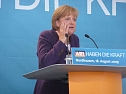 Besuch von Angela Merkel in Nordhausen (Foto: nnz, T. Soszynski, K. Knittel) Besuch von Angela Merkel in Nordhausen (Foto: nnz, T. Soszynski, K. Knittel)