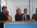 Besuch von Angela Merkel in Nordhausen (Foto: nnz, T. Soszynski, K. Knittel) Besuch von Angela Merkel in Nordhausen (Foto: nnz, T. Soszynski, K. Knittel)