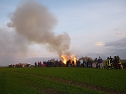 Zwei Osterfeuer in Neustadt (Foto: Ch. Burkert)