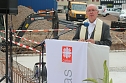 Grundsteinlegung f&uuml;r die Erweiterung des Altenpflegeheims St. Josef in Nordhausen (Foto: Angelo Glashagel)