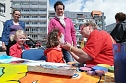 Knax-Kinderfest auf dem Parkplatz der Kreissparkasse (Foto: nnz)
