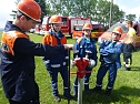 Hohnsteiner Jugendfeuerwehren im Pr&uuml;fungsstress (Foto: Ch. Burkert)