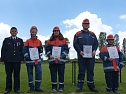 Hohnsteiner Jugendfeuerwehren im Pr&uuml;fungsstress (Foto: Ch. Burkert)