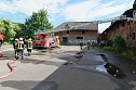 Brand in einem alten Lager (Foto: nnz)