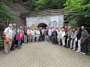 Viel los im Kupferschieferschaubergwerk Lange Wand (Foto: L. Schubert) Viel los im Kupferschieferschaubergwerk Lange Wand (Foto: L. Schubert)