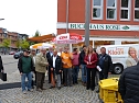 Wahlkampf zwischen Obst und Gem&uuml;se (Foto: Harald Buntfu&szlig;)