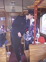 Mit dem "Nikolausexpress" unterwegs (Foto: privat) Mit dem "Nikolausexpress" unterwegs (Foto: privat)