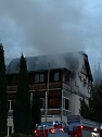 Feuer im ehemaligen Sanatorium (Foto: privat)
