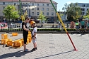 Knax-Kinderfest auf dem Parkplatz der Kreissparkasse Nordhausen (Foto: Angelo Glashagel)