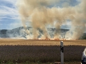 Feldbrand zwischen Gro&szlig;- und Kleinfurra (Foto: S. Dietzel)