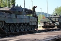 Panzer in Richtung Litauen verladen (Foto: Karl-Heinz Herrmann) Panzer in Richtung Litauen verladen (Foto: Karl-Heinz Herrmann)