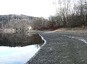 Wenig Wasser in der Talsperre (Foto: Peter Blei)
