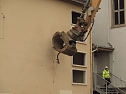 Der Abriss hat begonnen (Foto: nnz)