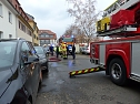 Einsatz in der Justus-Jonas-Stra&szlig;e (Foto: nnz)