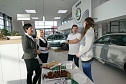 Sonnige Aussichten beim Skoda-Buffet (Foto: Fischer/Autohaus Peter)