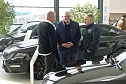 Sonnige Aussichten beim Skoda-Buffet (Foto: Fischer/Autohaus Peter)