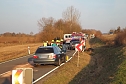Sechs Menschen bei Unfall verletzt (Foto: S. Dietzel)