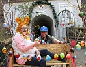 Der Osterhase unter Tage (Foto: Lydia Schubert)