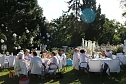 Diner en blanc im Park Hohenrode (Foto: Angelo Glashagel)