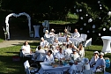 Diner en blanc im Park Hohenrode (Foto: Angelo Glashagel)