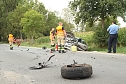 Schwerer Verkehrsunfall (Foto: S. Dietzel)