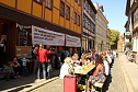 Essen der Kulturen in der Kurzen Meile (Foto: Angelo Glashagel)