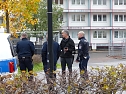 Theater-Intendant Klajner im Gespräch mit der Polizei (Foto: nnz) Theater-Intendant Klajner im Gespräch mit der Polizei (Foto: nnz)