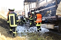 Lkw auf der A38 ausgebrannt (Foto: S. Dietzel)