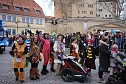 Rosenmontag auf dem Markt Sondershausen (Foto: Karl-Heinz Herrmann) Rosenmontag auf dem Markt Sondershausen (Foto: Karl-Heinz Herrmann)