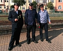 Verabschiedung des Lokf&uuml;hrers Dietmar Sch&uuml;ler (Foto: D.Stoess)